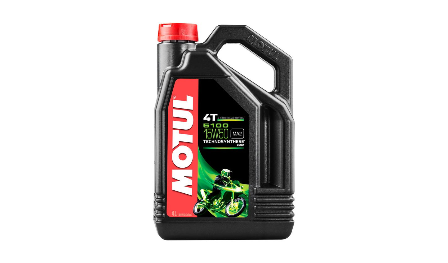Motul 5100 15w50 4T Semi Synthetic 4 Litres
