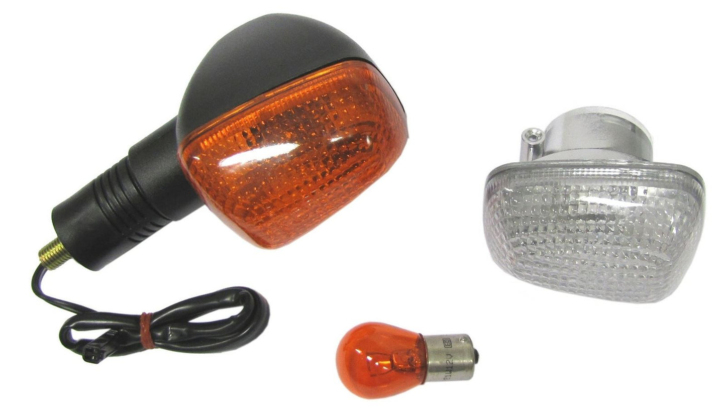 Indicator Suzuki GSXR750W/600, TL1000, SV650 Rear Right (Amber & Clear)