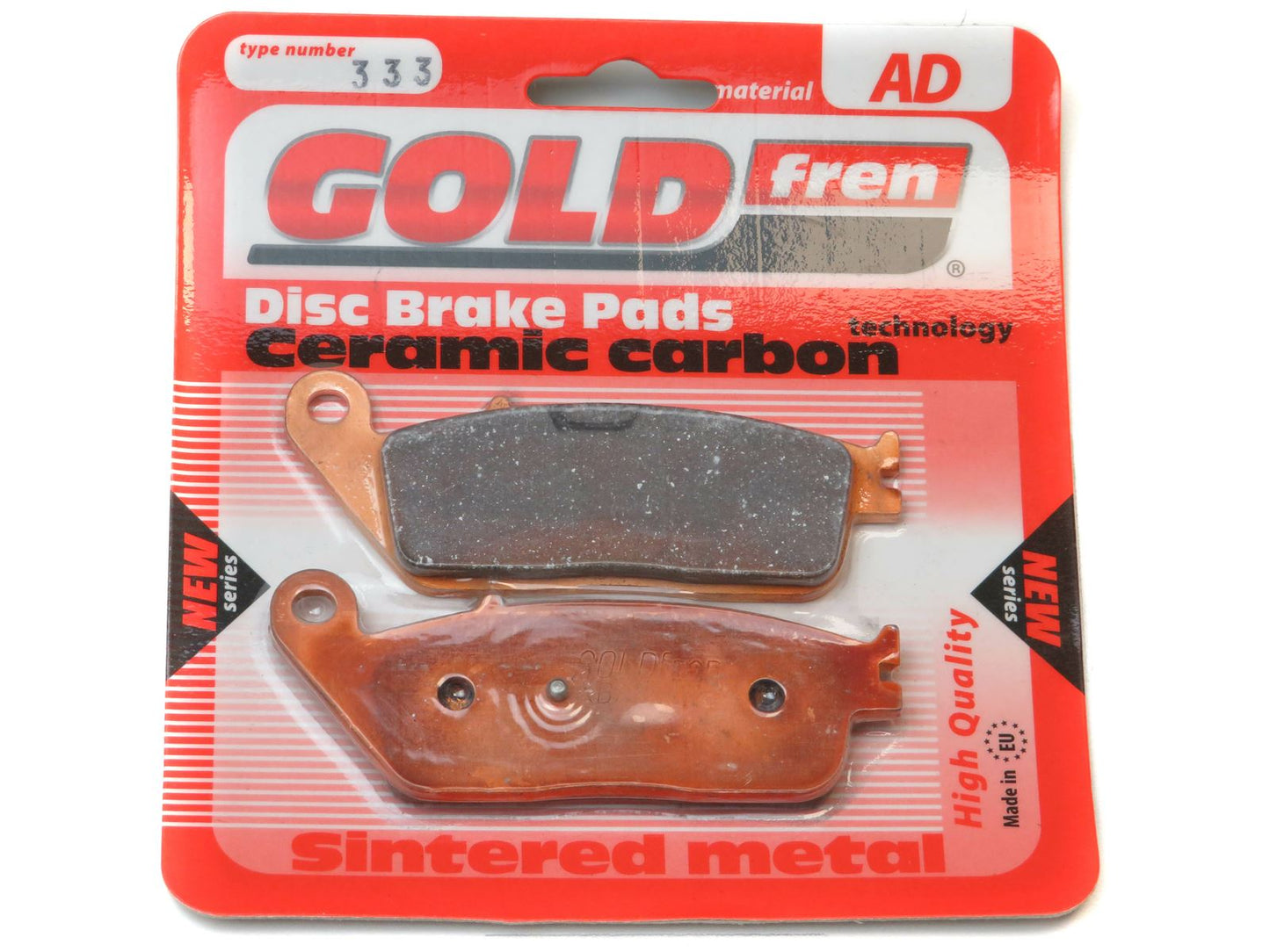 Goldfren Brake Pads AD333, FA608 as fittedto Kymco X-Citing 400i 12 Rear