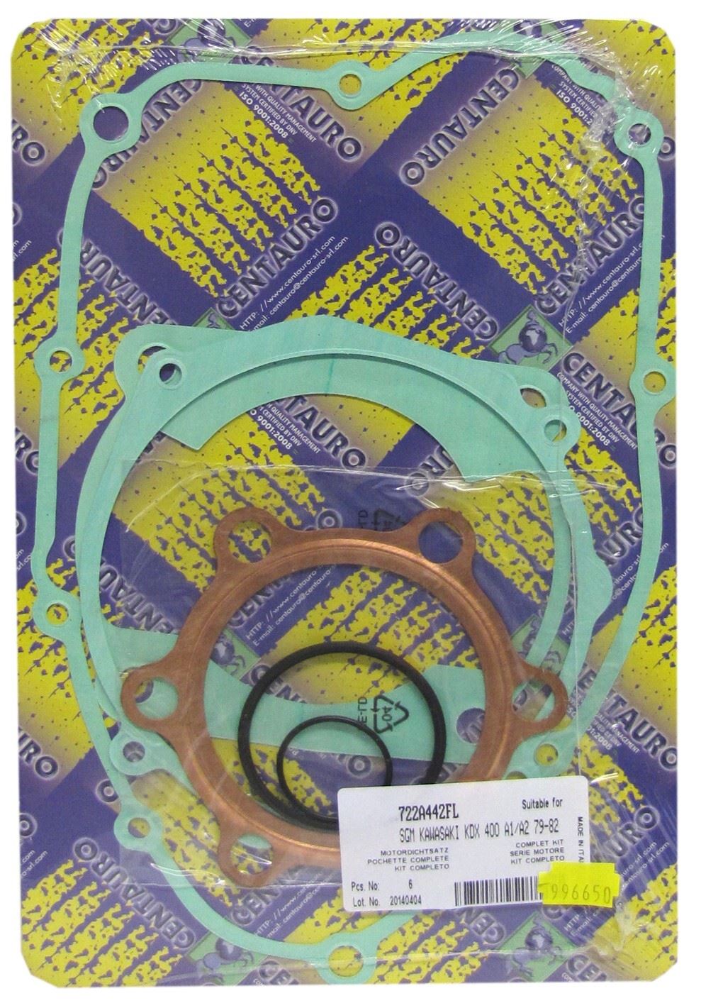 Centauro Full Gasket Set Kawasaki KX420A2 1980-1981