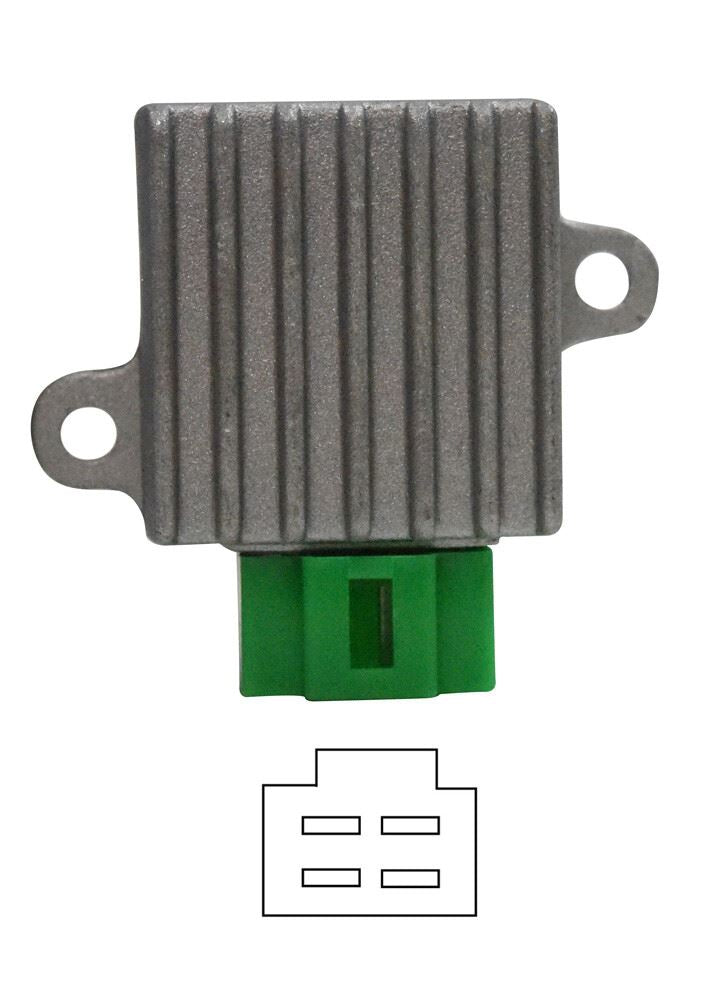 Regulator Rectifier For Yamaha CW50 Zuma 89-90, CY50 Jog 92-93, YBR125, O.E