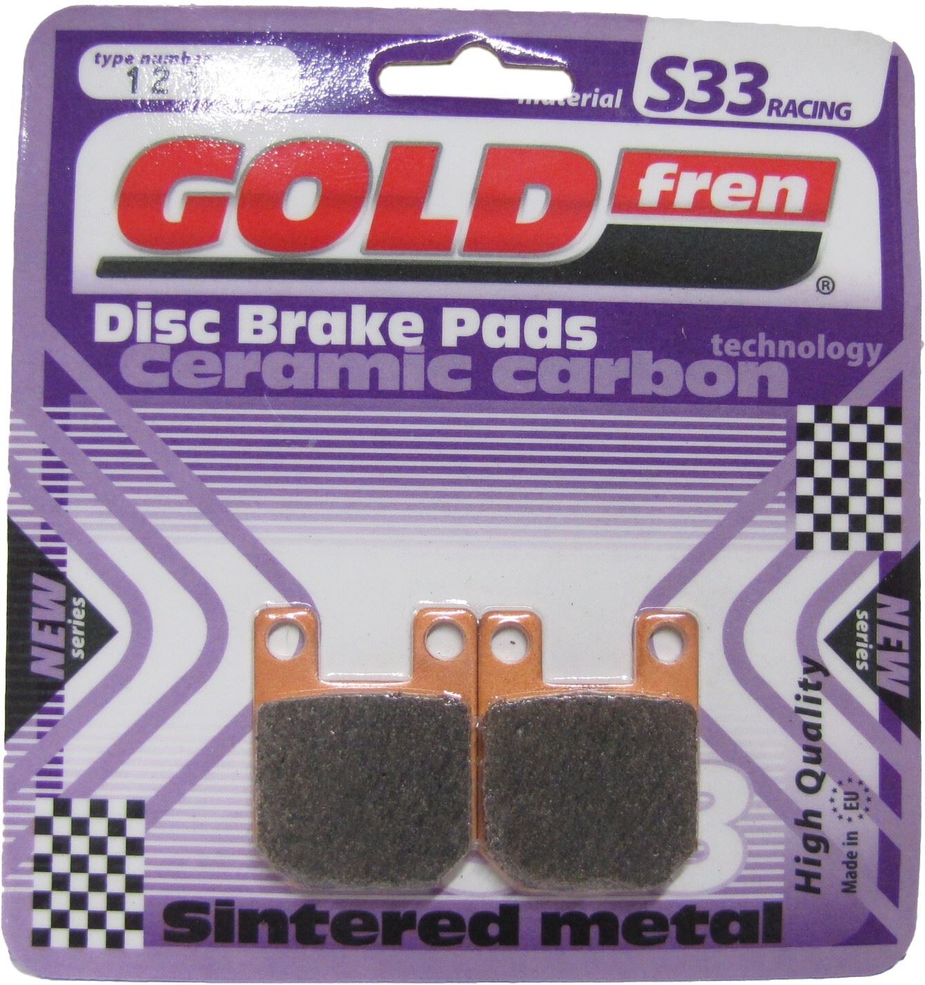 Goldfren Brake Pads S33-121, VD254, VD925, FA115, FRP405, SBS559