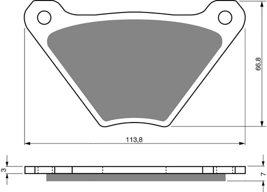 Goldfren Brake Pads AD060, VD902, VD915, FA24, FDB185, R, SBS513