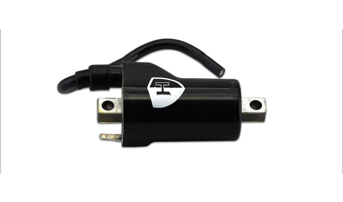 Ignition Coil 12v CDI Single Lead 2 Terminals (80mm Centres) (P:5.16Oh, S: 13.20KOh)