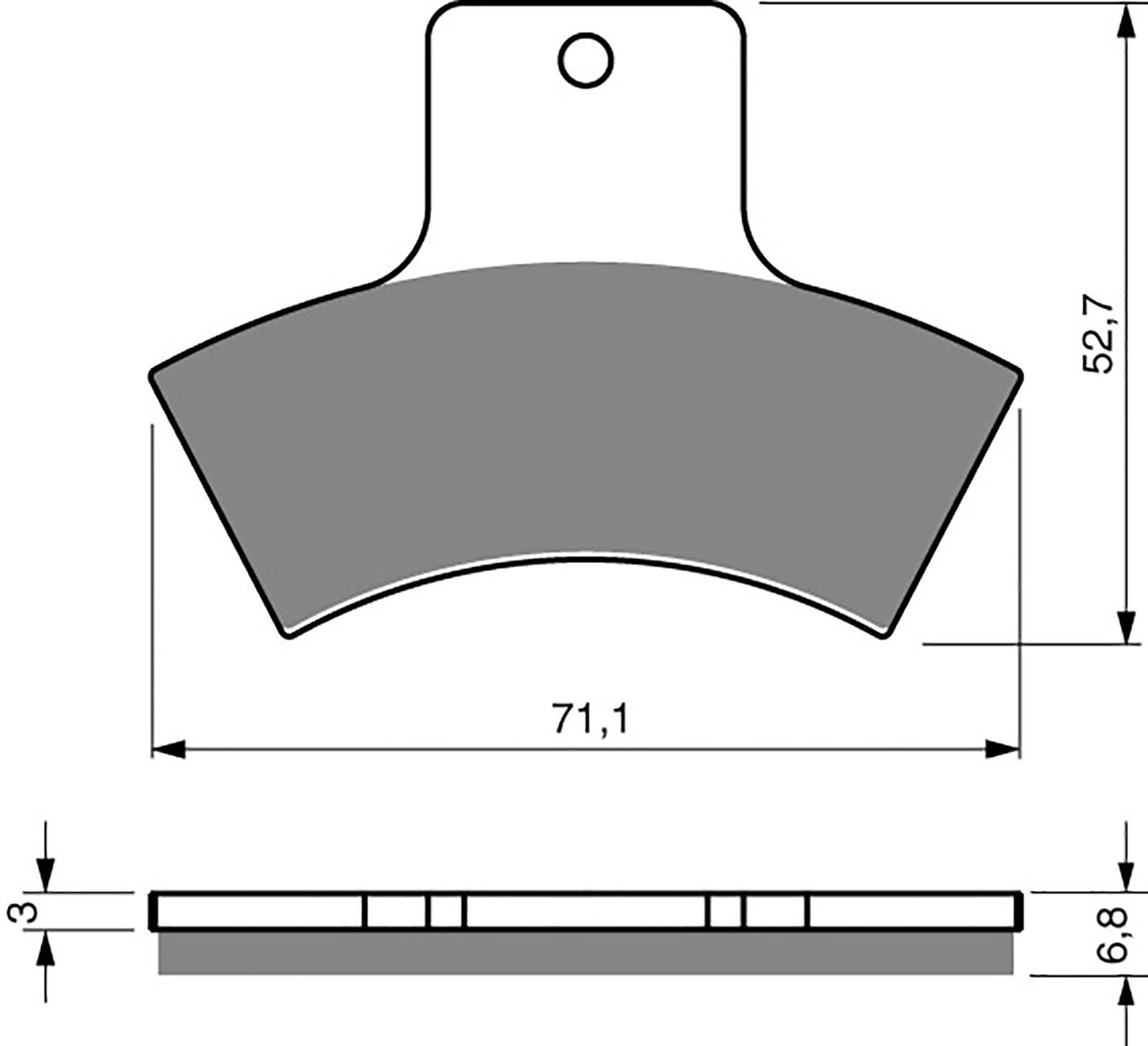 Goldfren Brake Pads K5-179, FA270, SBS755, FDB2121, DP915, VD963