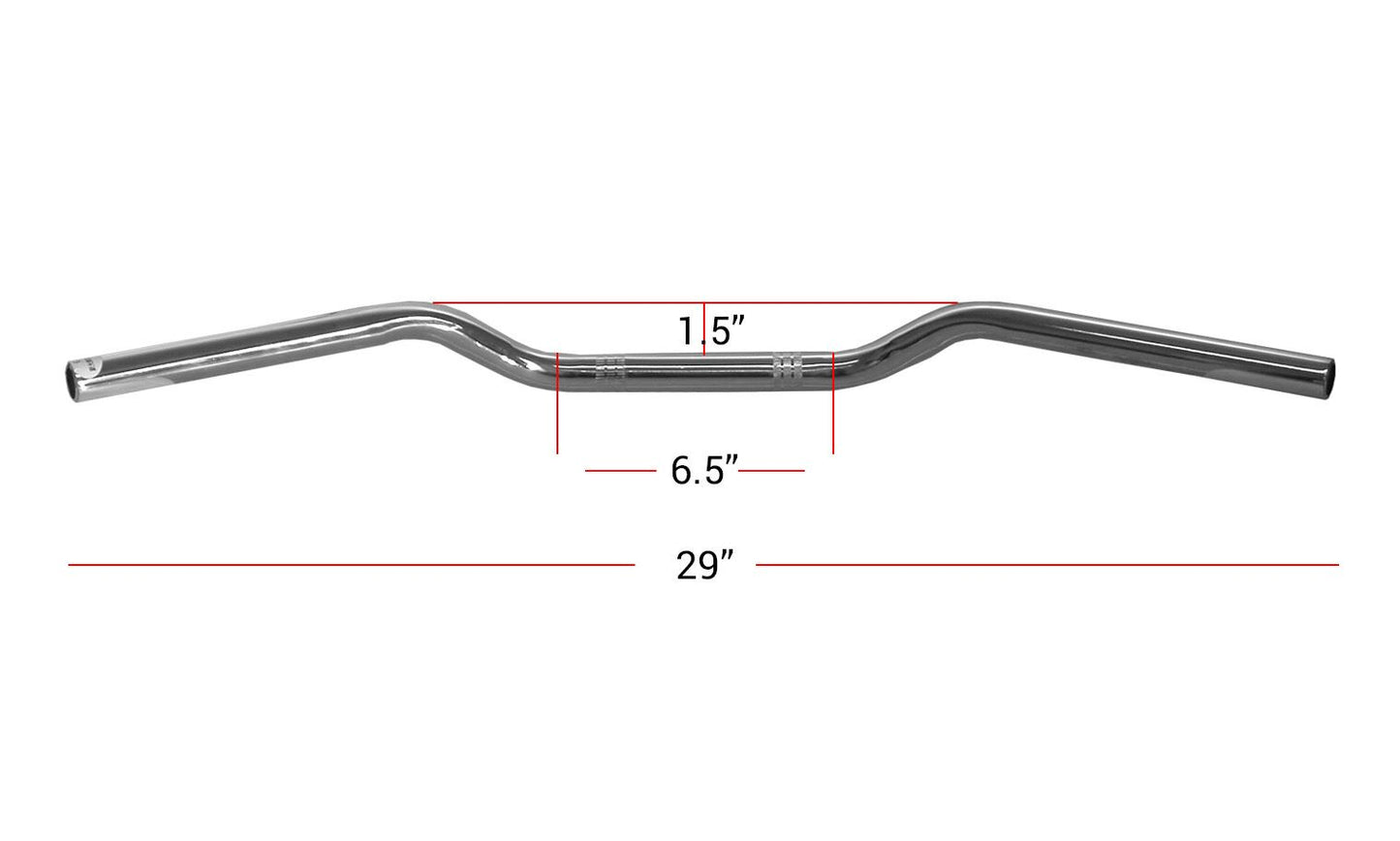 Handlebar 7/8'' Chrome 1.50'' Rise