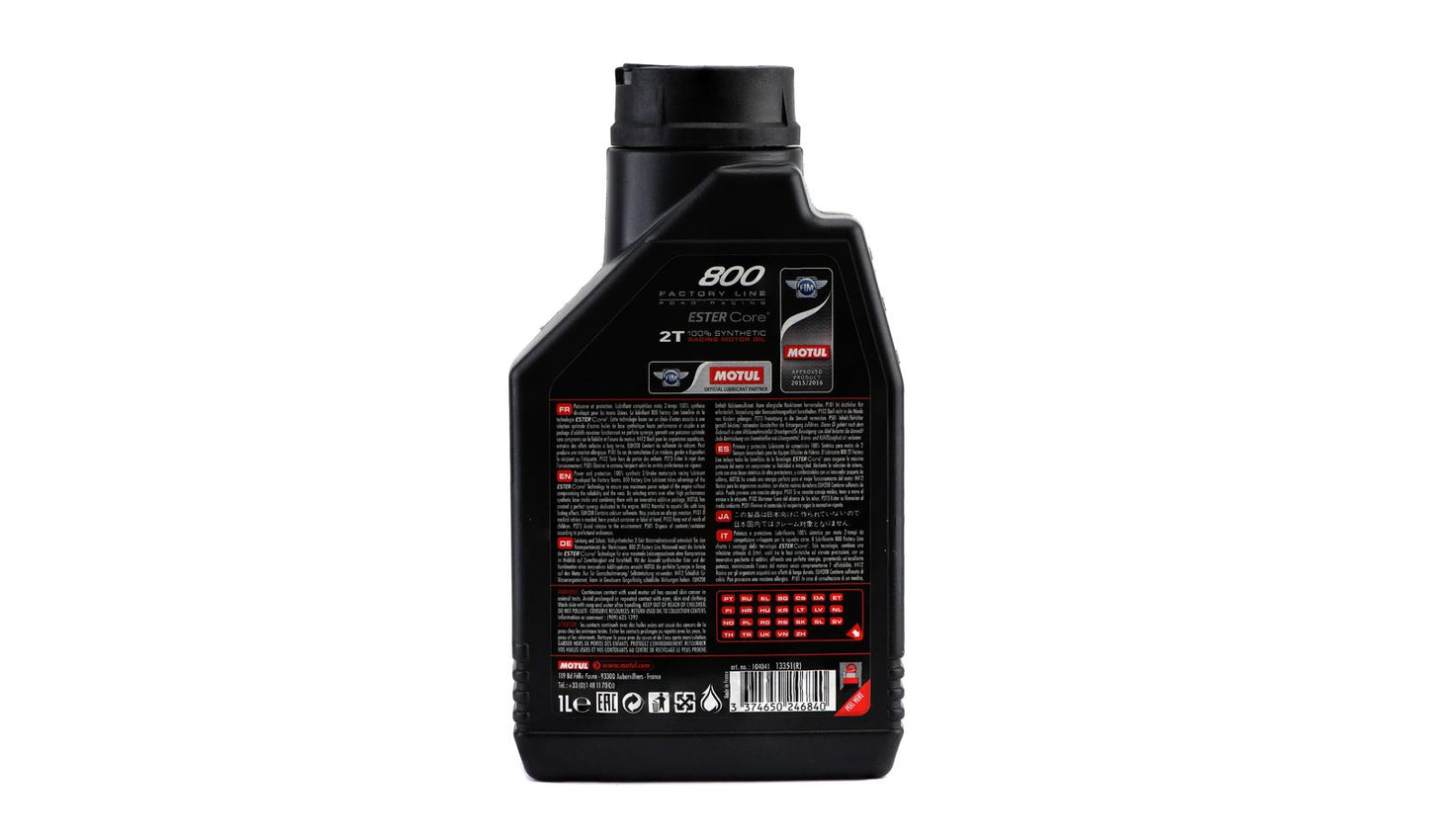 Motul 800 2T Factory Line Road Racing 100% Synthetic (12)