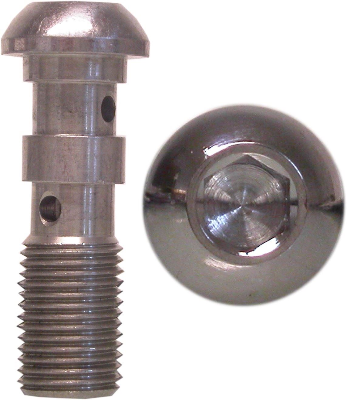 Banjo Bolt 10mm x 1.00mm Twin Stainless (Per 5)