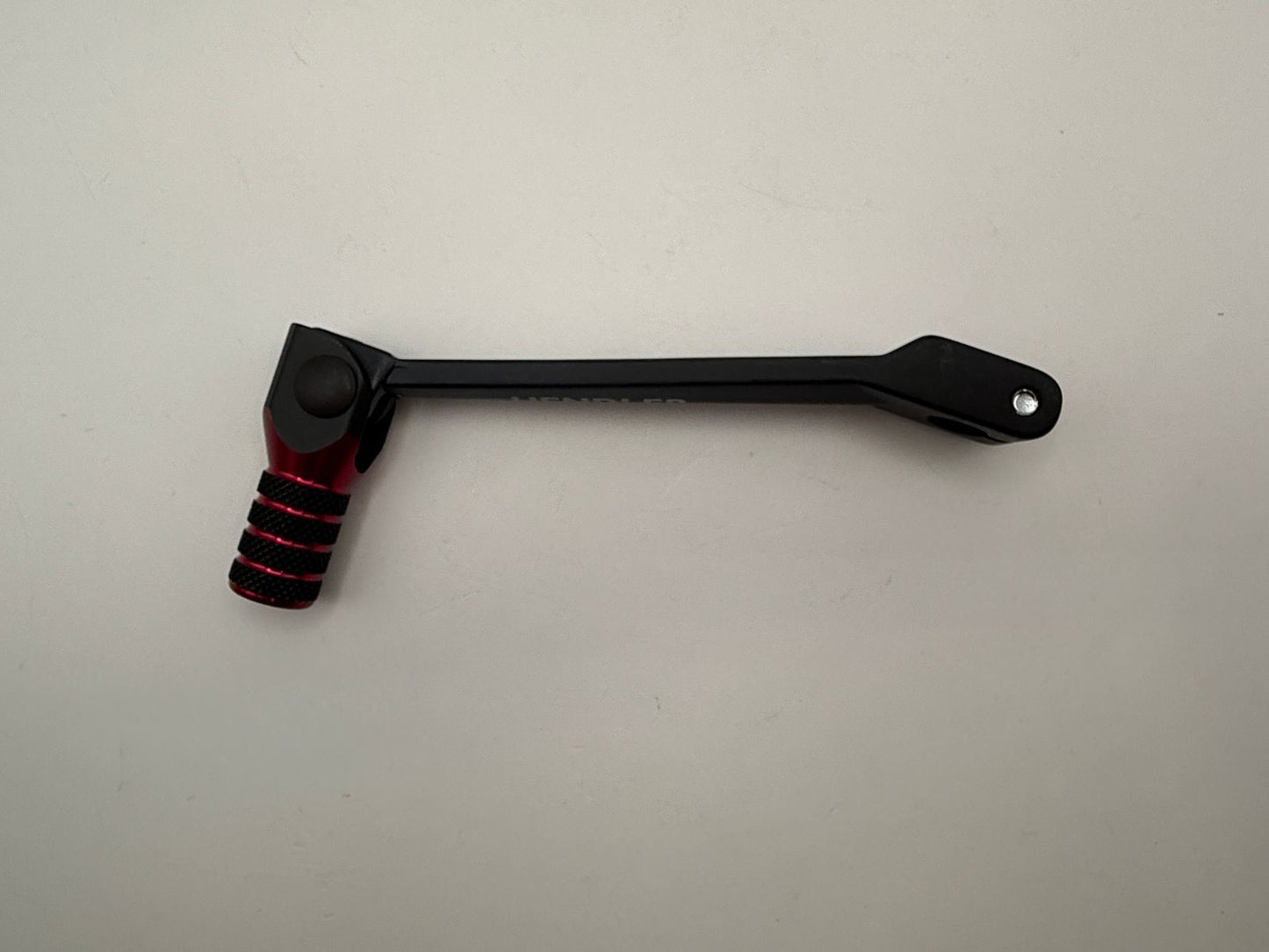 Gear Lever Alloy Black with Red Tip Honda CRF100F 04-13, XR80R 01-03, XR100R 01-03, CRF80F 04-09, 11-13