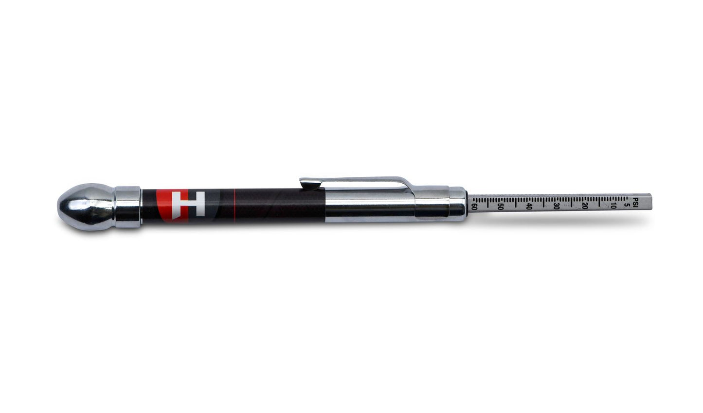 Angle Head Tyre Pressure Gauge Metal Stick Type 5 to 60 PSI