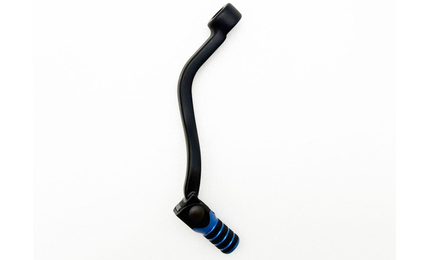 Gear Lever Alloy Black with Blue Tip KTM 125 SX 23-25, 250 SX 23-25, 300 SX 23-24, 250 EXC 24, Husqvarna TC125 23-25, TC250 23-25, TE250 24, Gas Gas MC125 24-25, MC250 25, EX250 24-25