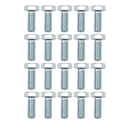 M8x20 HEX BZP 8.8 BOLTS PK/20