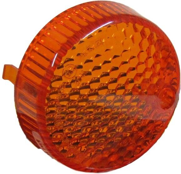 Indicator Lens Honda VT125 01-06 Front Left & Rear Right (Amber)