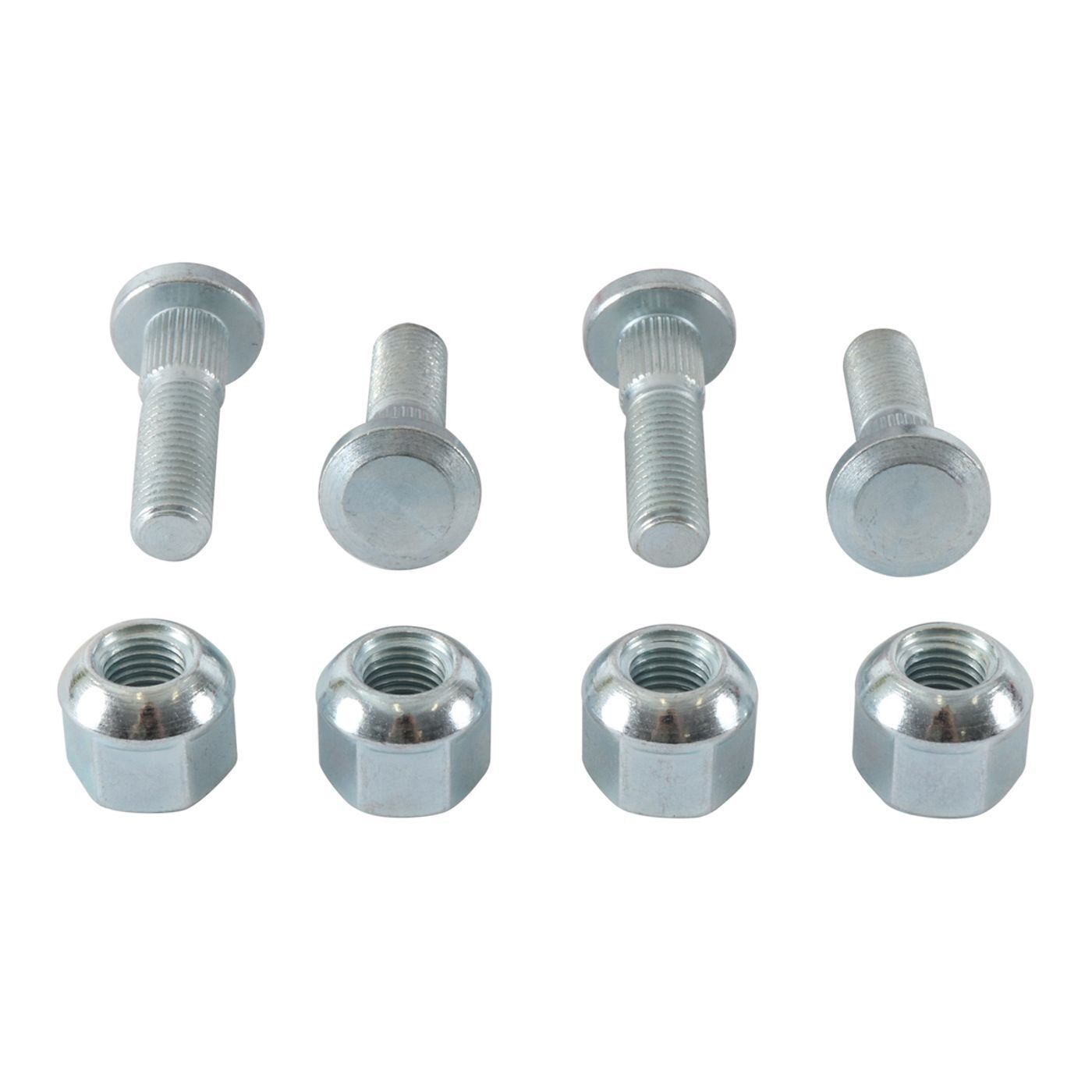 Wheel Stud and Nut Kit Front Honda FL350 1985, FL400 89-90, TRX250 Fourtrax 86-87, TRX300FW Fourtrax 4x4 88-00, TRX350 86-87, TRX350D 87-89, TRX400FW Fourtrax Foreman 4x4 95-01, TRX450ES 98-00, TRX450S 98-01, Wheel Stud and Nut Kit Rear Honda ATC