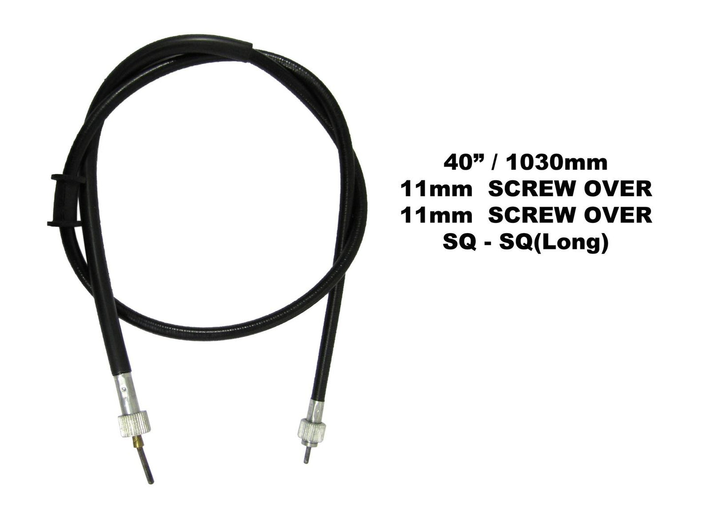 Speedo Cable for Yamaha XJ700 Maxim 1985-1986, XV700 Virago 1984-1987, XV1000 1984-1985,XV750 1988-1997, XV1100 1986-1999 OE Ref. 3LP-83550-00