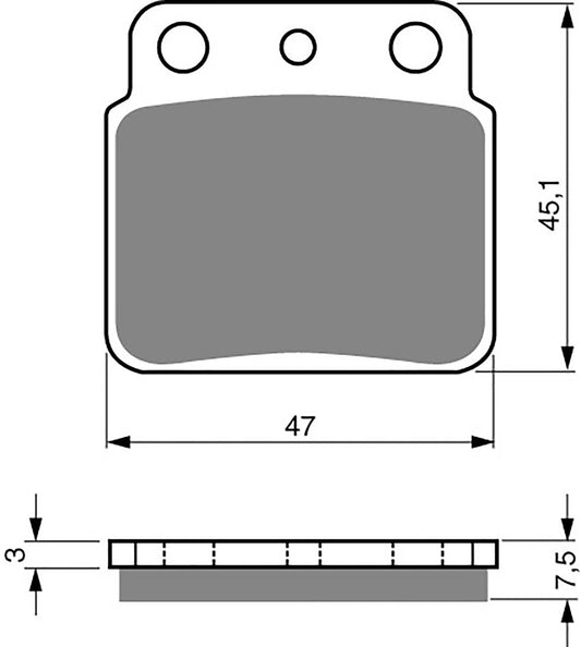 Goldfren Brake Pads AD092, VD341, FA137, FDB2016, SBS649