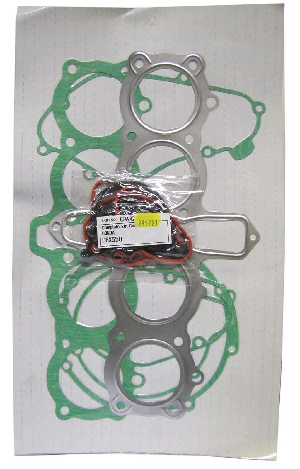 Part Set Honda CBX550F 82-87 (No Rocker Gasket & Stem Seals)