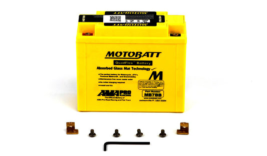 Motobatt Battery MB7BB 12v 9.5Ah (20Hr) CCA:150A YB7B, 12N7B-3A L:150mm x H:130mm x W:60mm