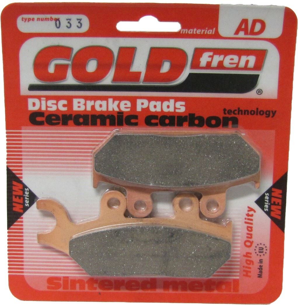Goldfren Brake Pads AD033, VD252, FA172, FDB737, SBS650 FA645 (AD345 OPPOSITE)