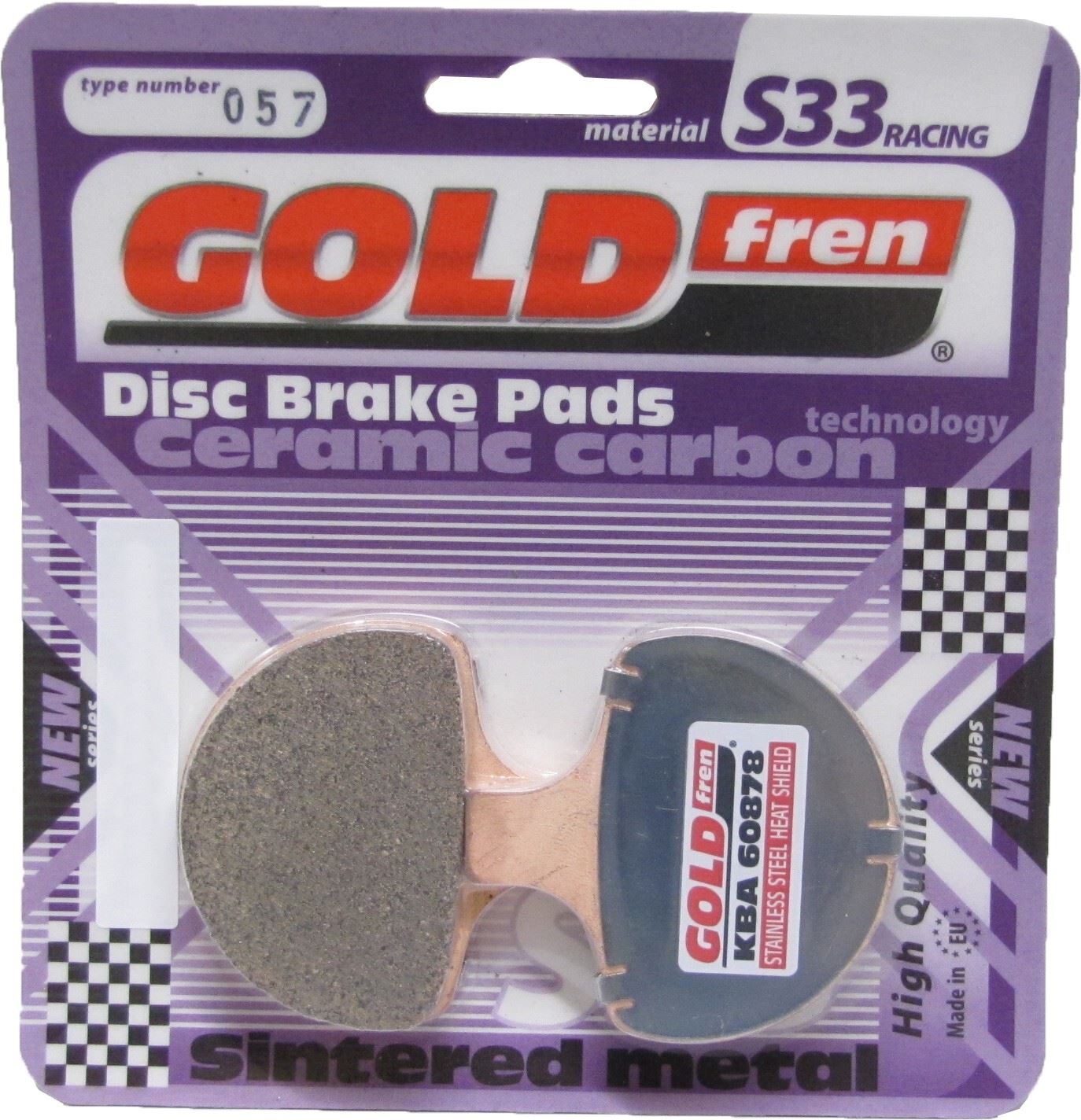 Goldfren Brake Pads S33-057, VD919, FA94, FDB352/R, SBS579