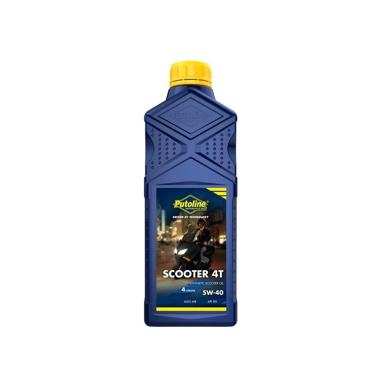 Putoline Scooter 4T 5w-40 Synthetic Scooter Motorbike Engine Oil 1 Litre