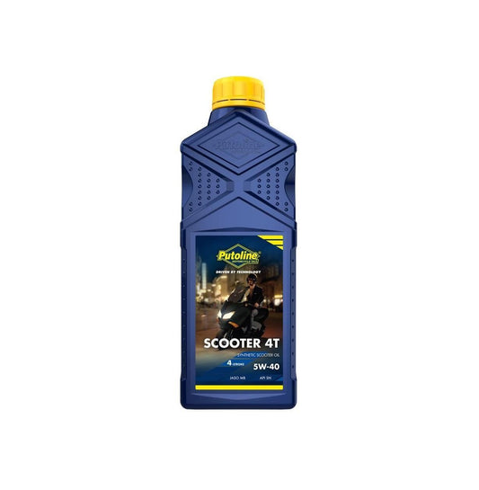 Putoline Scooter 4T 5w-40 Synthetic Scooter Motorbike Engine Oil 1 Litre