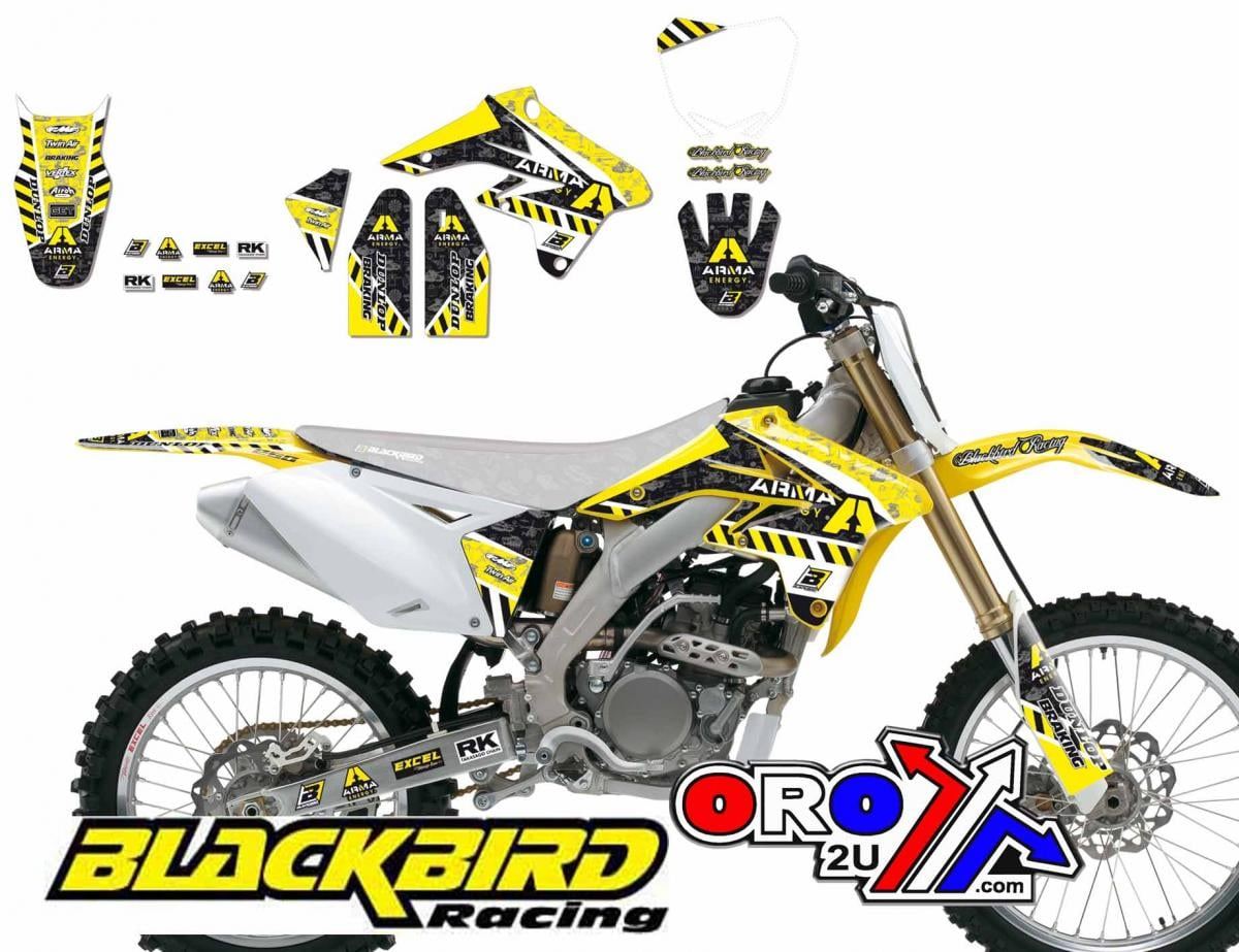 SUZUKI RM-Z250 2007-2009, ARMA ENERGY DECAL KIT