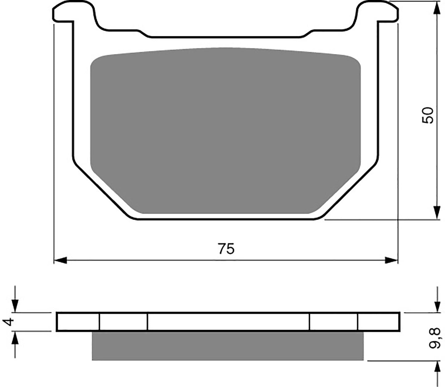 Goldfren Brake Pads AD111, FA238