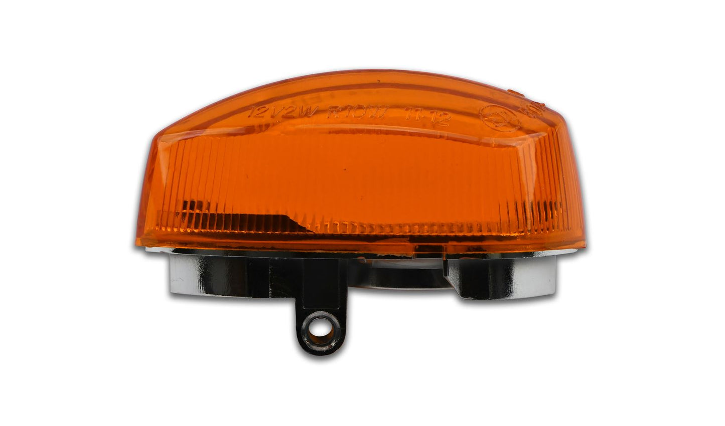 Indicator Lens Yamaha YZF R1 09-10 Front Right & Rear Left (Amber)