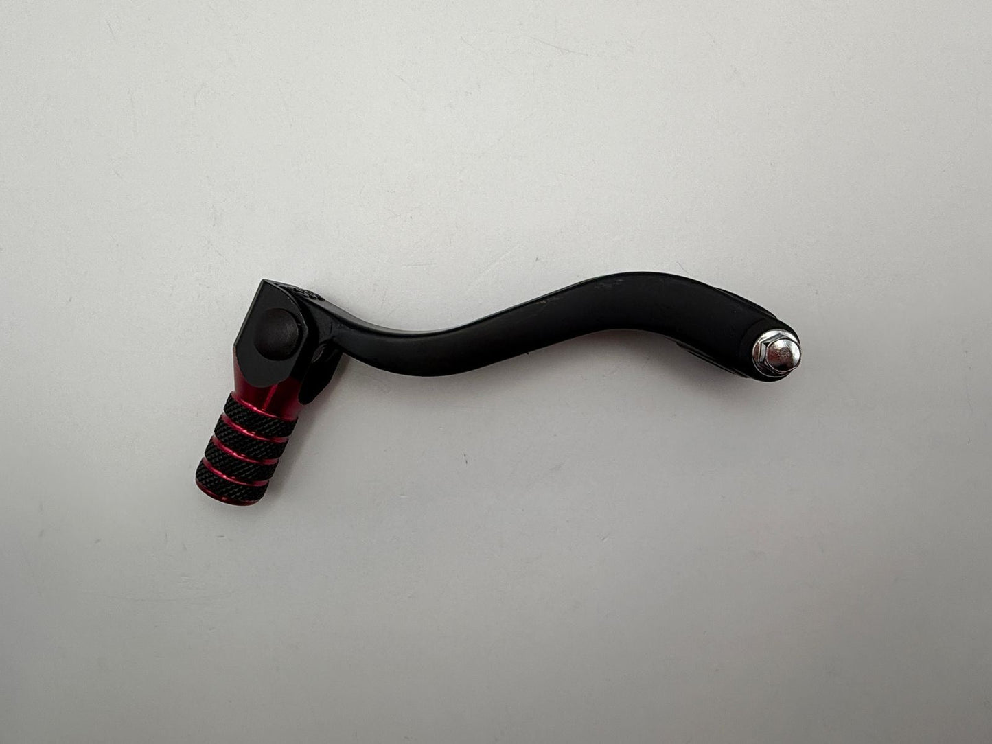 Gear Lever Alloy Black with Red Tip Beta RR 4T 125 LC 18-21, RR 4T Enduro 125 07-14