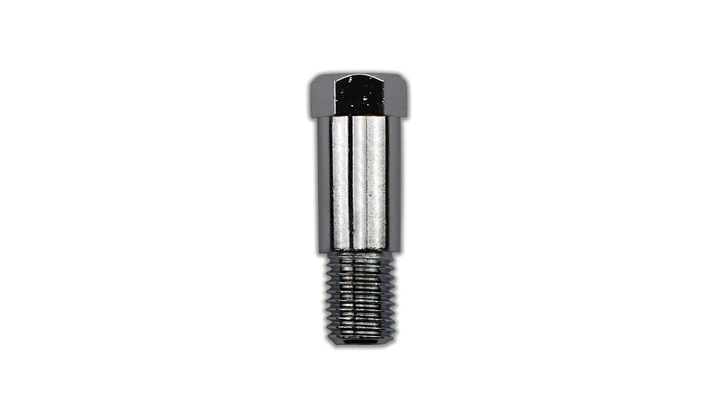 Mirror Adaptor Chrome 10mm Internal Thread to 10mm Yamaha External Thread