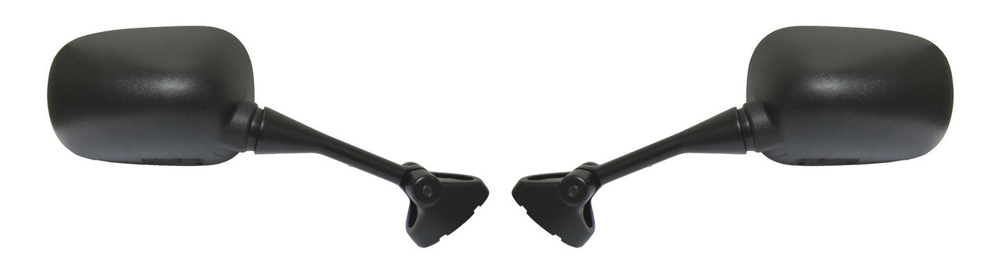 Mirrors Fairing Black Left & Right Honda VFR800  02-09