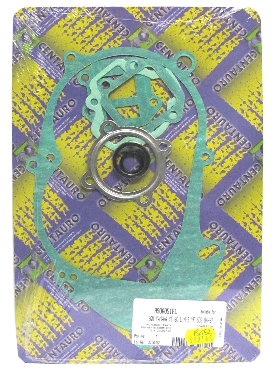 Centauro Full Gasket Set Yamaha YF60S (1HN) (Quad) YT60 1984-1990
