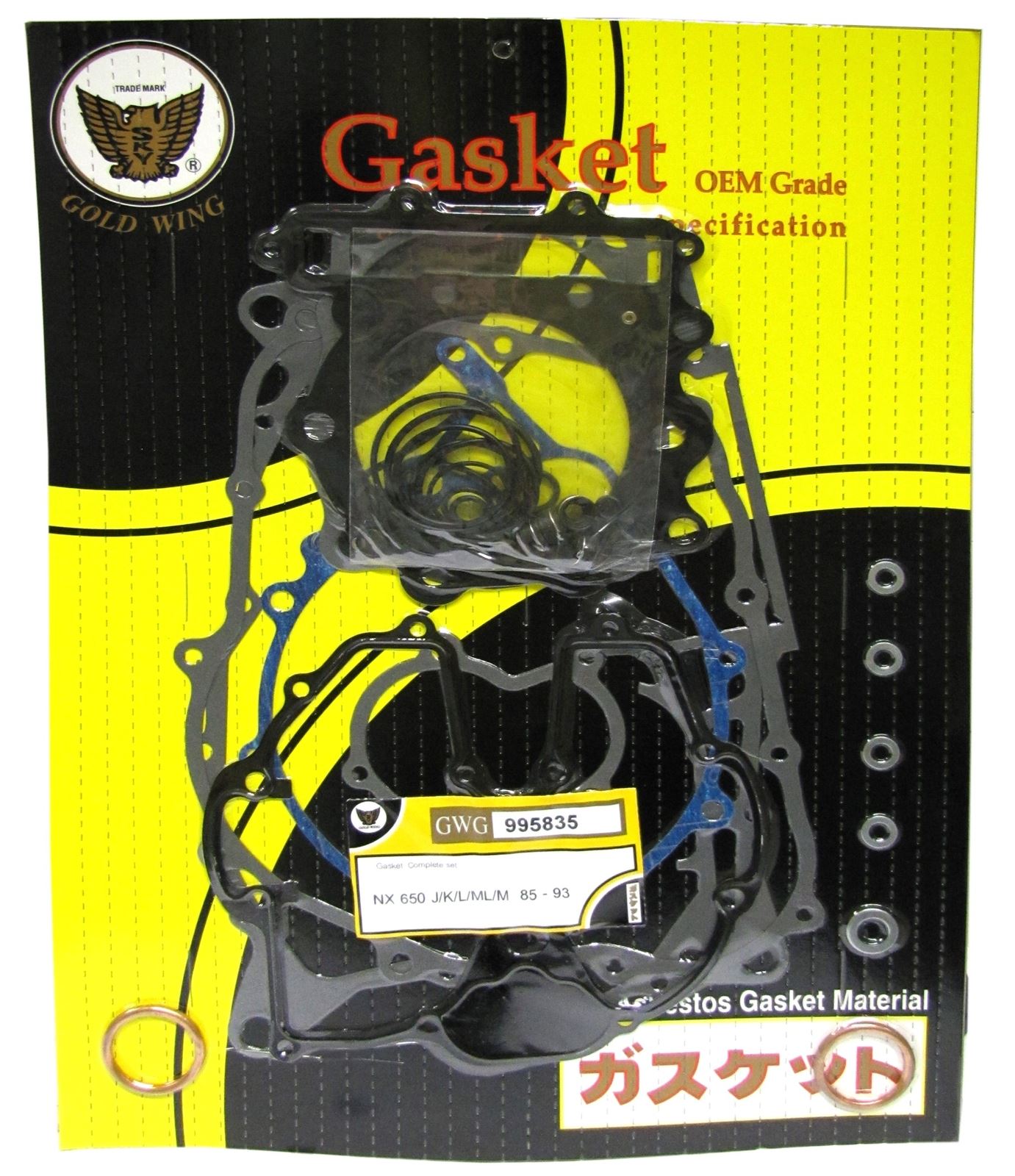 Full Gasket Set Honda SLR650V,W 1997-1998, NX650 J-X Dominator 1988-1999