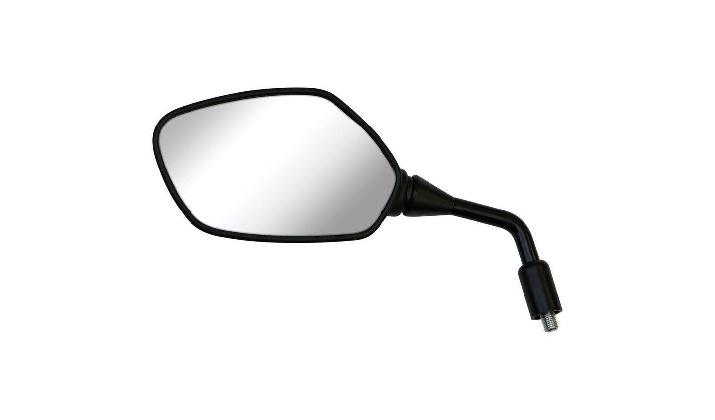 Mirror Left 10mm Black Honda CB500X 19-20, CB650F 14-20, CB300R 18-20, CB250R 18-19 (E-Marked) OE Refs: 88220-MJE-D40, 88130-MJE-D40, 90104-MJE-D40