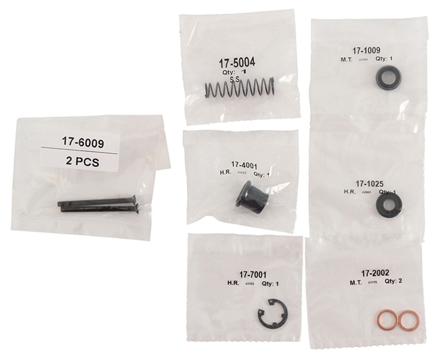 WRP Master Cylinder Rebuild Kit Front Honda CBR900RR (919) 98-99, VFR750F 1990, VFR750R 88-90