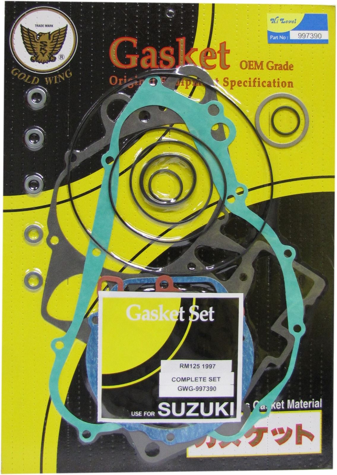 Centauro Full Gasket Set Suzuki RM125V 1997