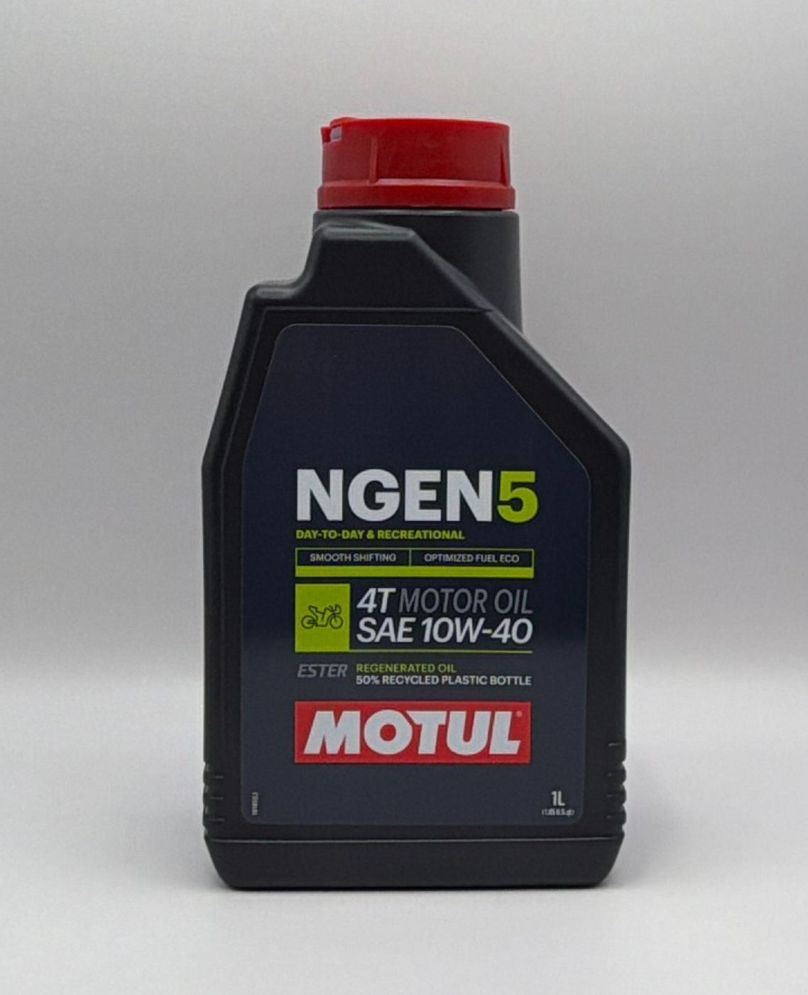 Motul NGEN 5 10w40 4T Next Generation Sustainable Ester Base Synthetic Blend (Upto 75% High Grade Regenerated Oils) API SP, JASO MA2 (2023) (12)