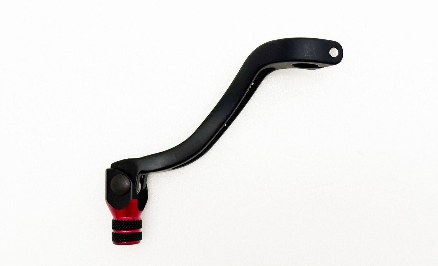 Gear Lever Alloy Black with Red Tip Beta 250 RR 21-24, 300 RR 21-22, 24, 300 Xtrainer 22-25, 300 RX 21-22
