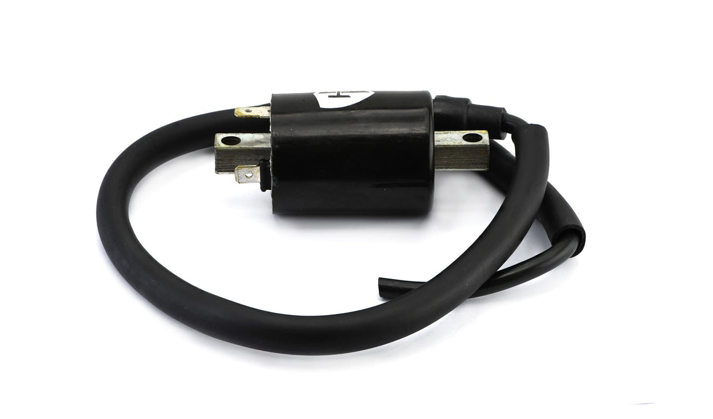 Ignition Coil 12v CDI Single Lead 2 Terminals At 12 & 9 (80mm Centres) (P:1.46Oh, S: 10.67KOh)