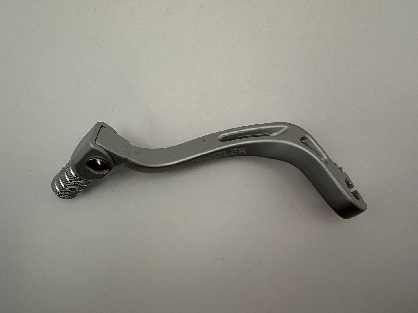 Gear Lever Alloy Silver Beta 250 RR 13-20, 300 RR 13-20, 350 RR 11-19, 390 RR 15-19, 400 RR 10-14, 430 RR 15-19, 450 RR 10-14, 480 RR 15-19, 498 RR 12-14, 520 RR 10-11, 300 Xtainer 15-19
