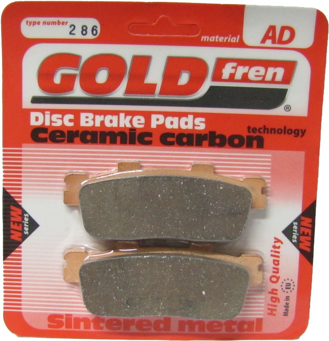 Goldfren Brake Pads AD286, FA427, SBS201