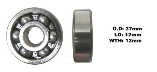 Bearing NTN 6301(I.D 12mm x O.D 37mm x W 12mm)