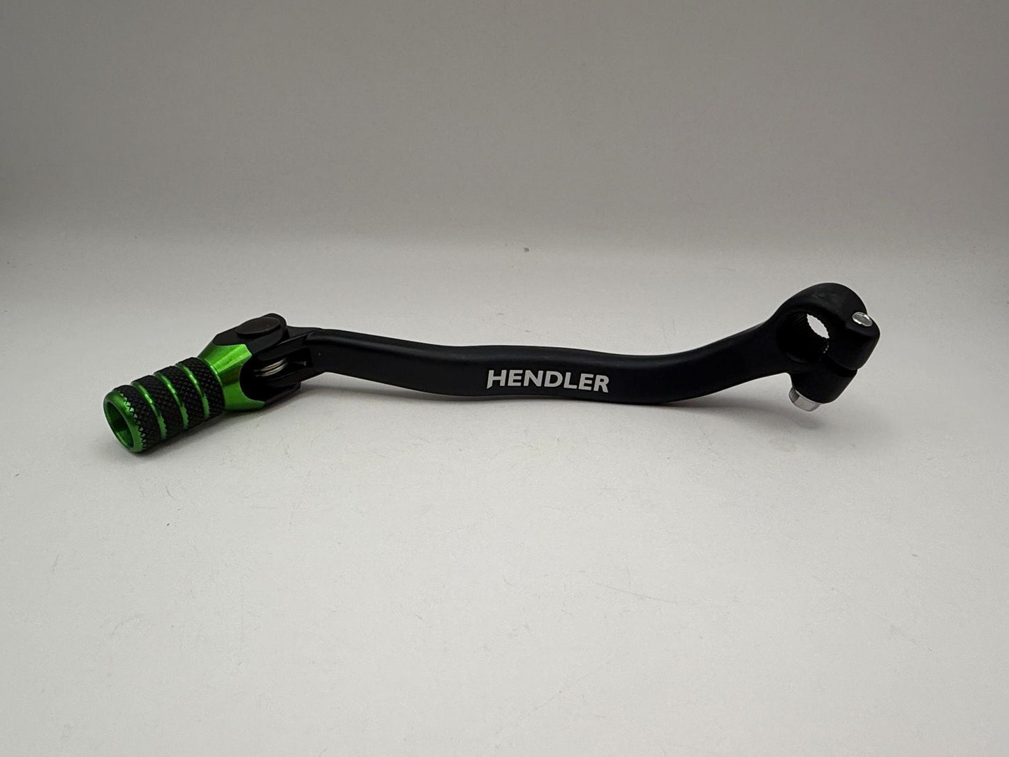 Gear Lever Alloy Black with Green Tip Kawasaki KX250F 06-08