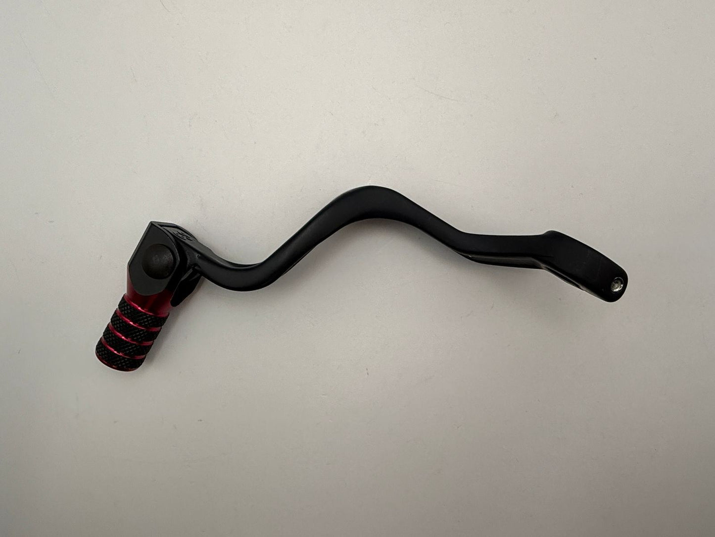 Gear Lever Alloy Black with Red Tip KTM 65 SX 01-08