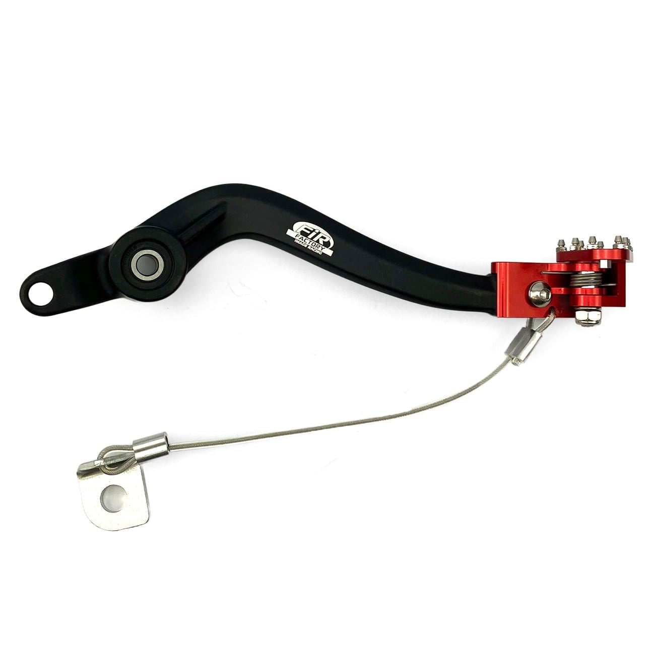 REAR BRAKE PEDAL BK/RD, GAS GAS EC/XC 250/300 18-19, FIR BRAND, BE13000GG