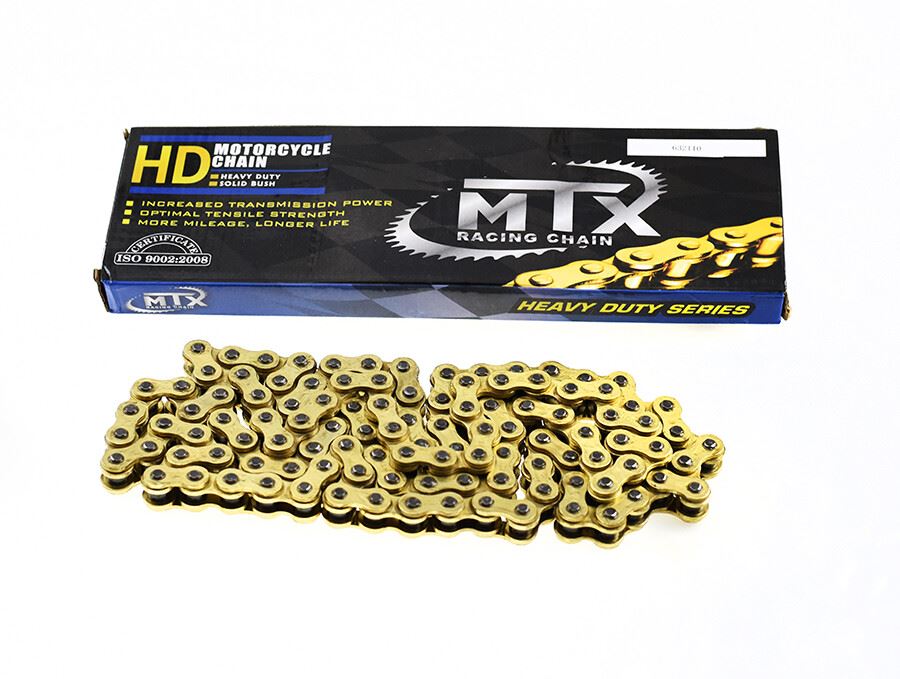 Chain Heavy Duty Gold 520-110 Links (34.0KN)