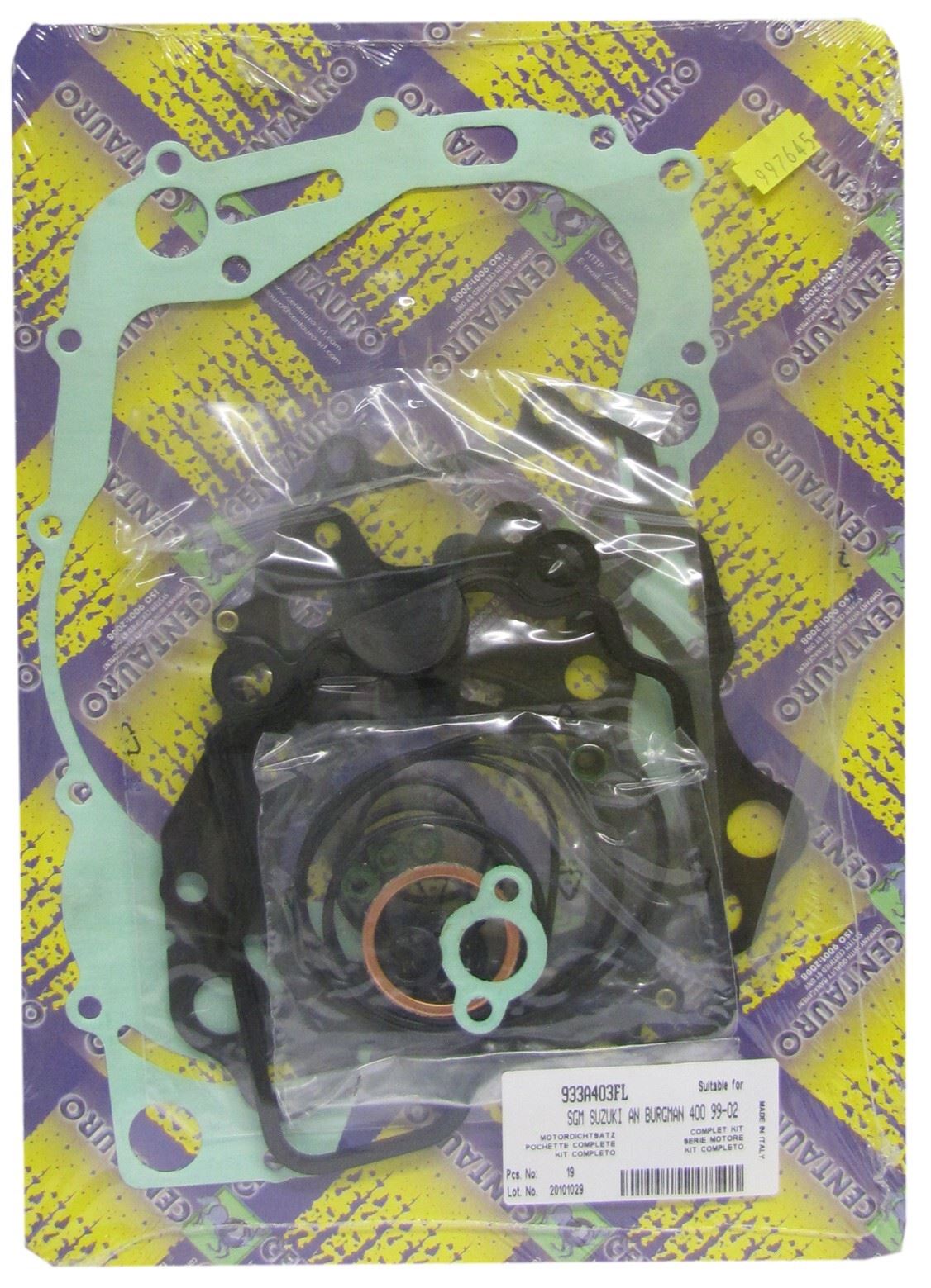 Centauro Full Gasket Set Suzuki AN400 Burgman 1999-2002