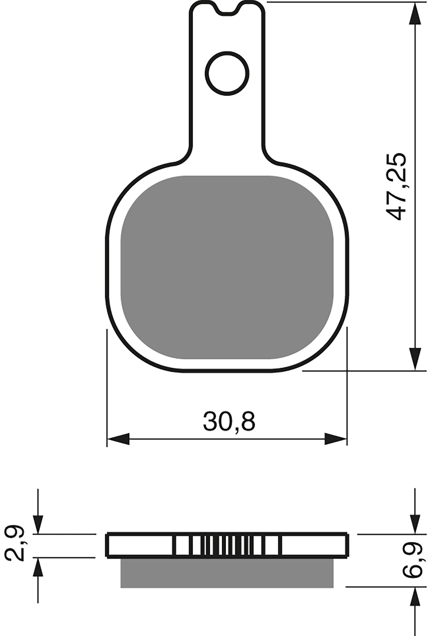 Goldfren Brake Pads AD368, FA184
