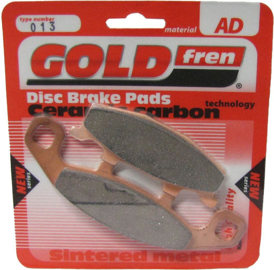 Goldfren Brake Pads AD013, VD427, FA129, FBD481/R, SBS597